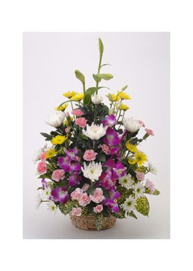 sympathy arrangement basket